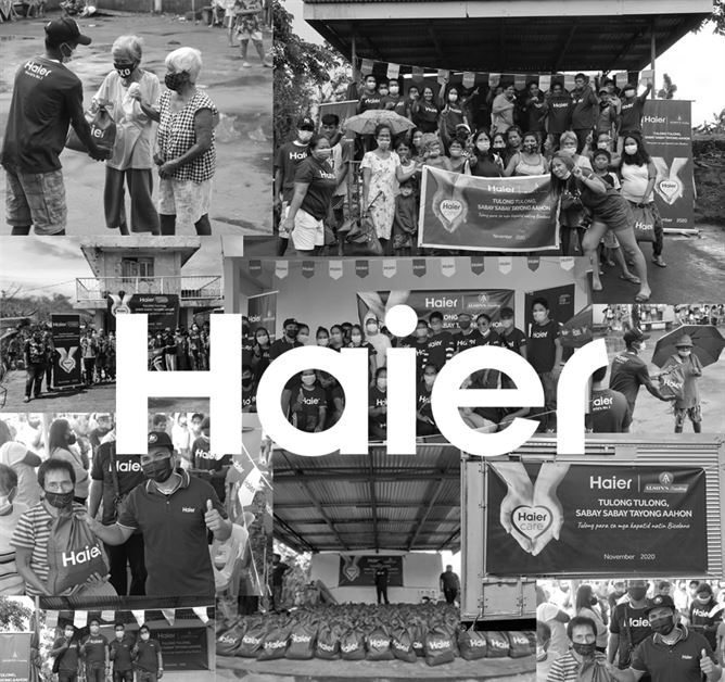 Haier-Philippines-helping-affected-Filipino-families