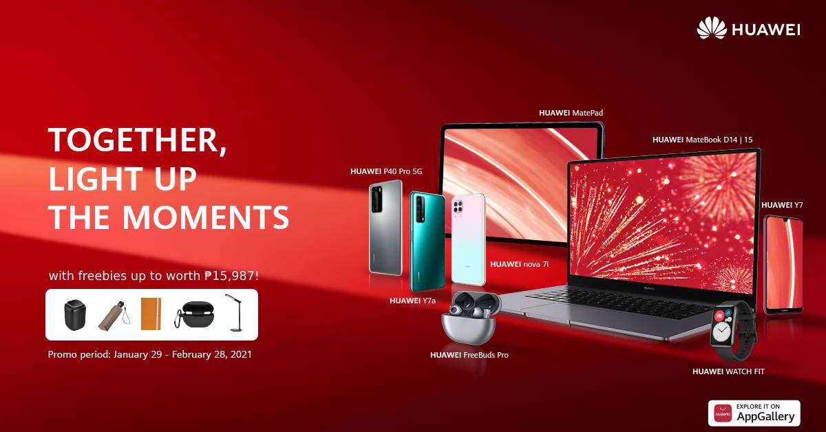 Huawei Announces its “Light Up the Moments” Promo!