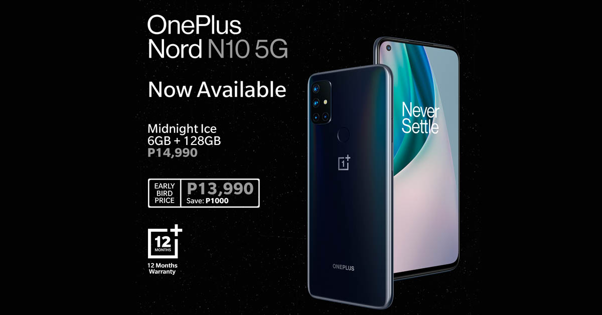 OnePlus Nord N10 5G DW