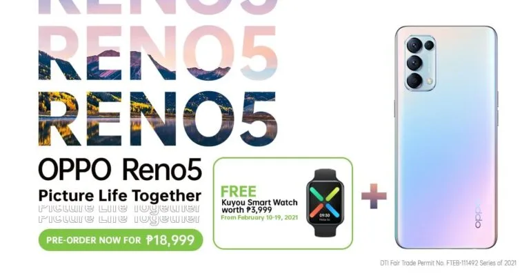 OPPO Reno5 Debuts in PH, Priced 2 OPPO Reno5 Pre-Order