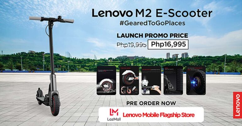 Lenovo M2 Electric Scooter 1