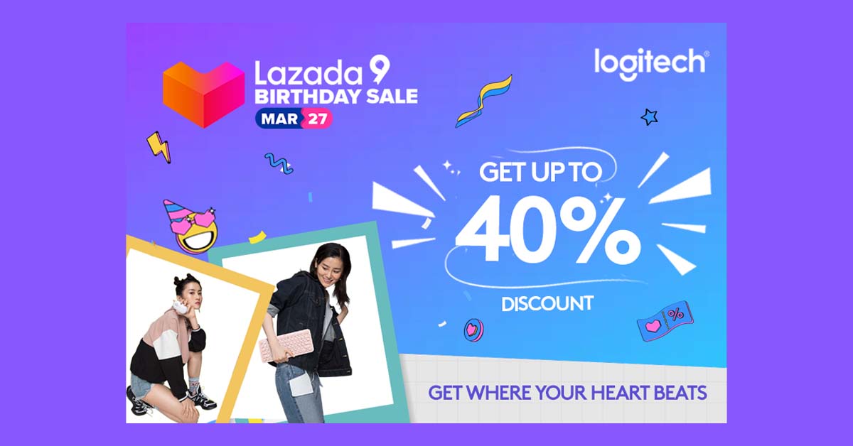 Logitech Lazada Birthday Sale