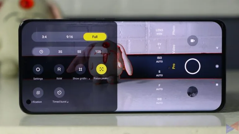 Galaxy S21 vs Mi 11 - Focus Peaking