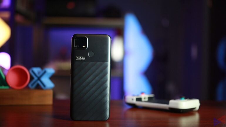 realme Narzo 30A rear