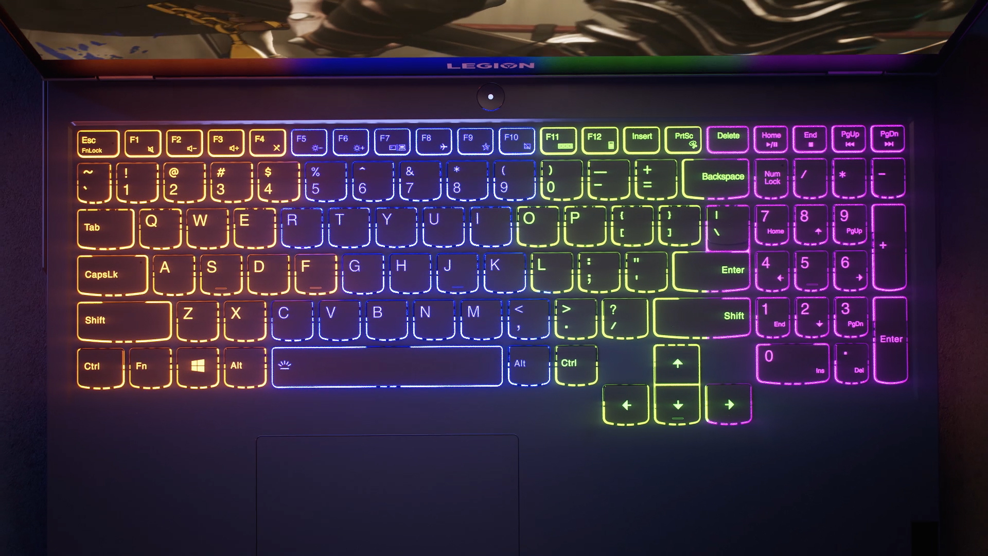 Gaming Laptop for Work - Legion 5 Keyboard