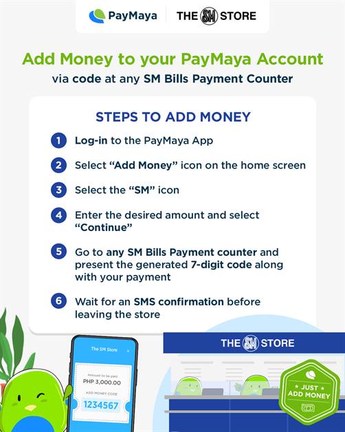 PayMaya-SM Add Money 1