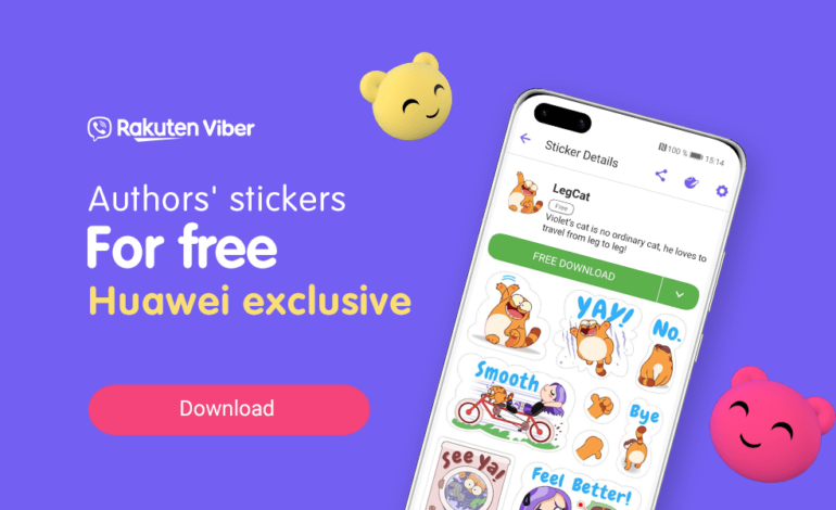 Huawei - Viber AppGallery stickers
