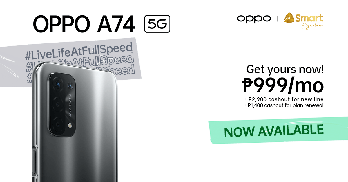 OPPO A74 5G Smart Signature - 1