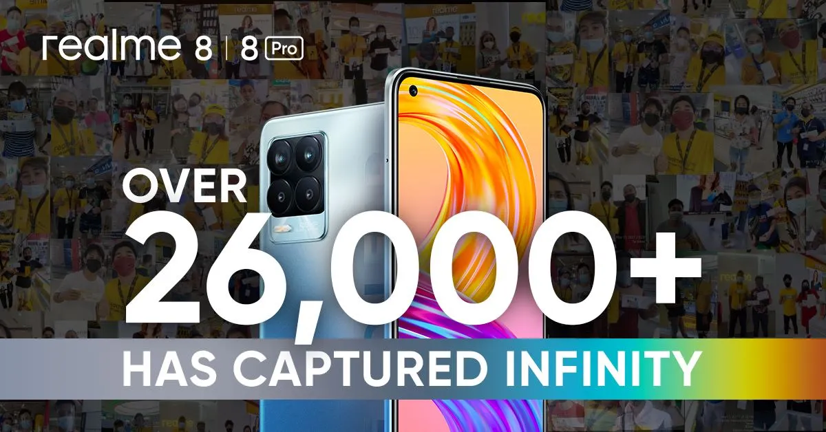 realme 8 Series Sales Performance