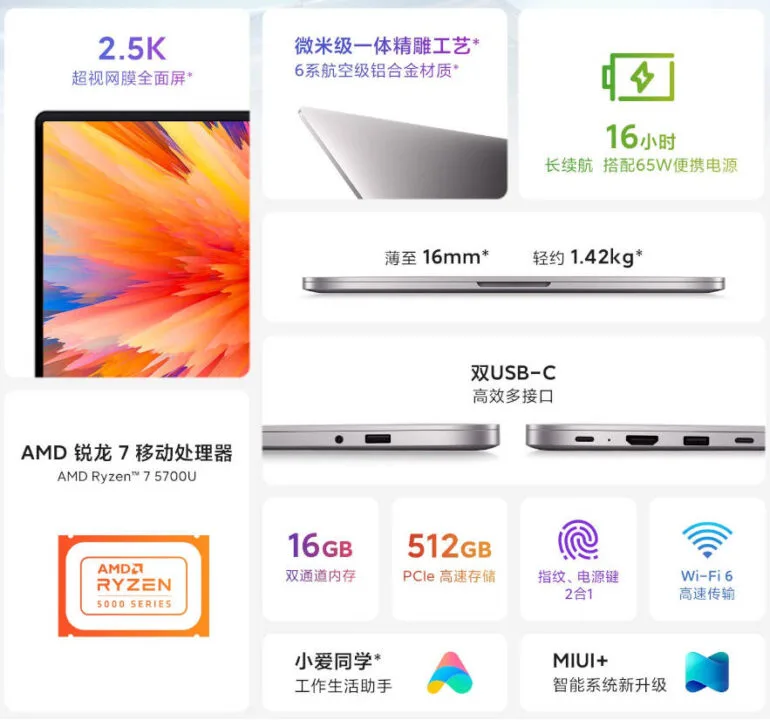 redmibook-pro-14-features