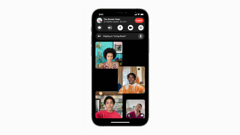 Apple iOS 15 FaceTime Group