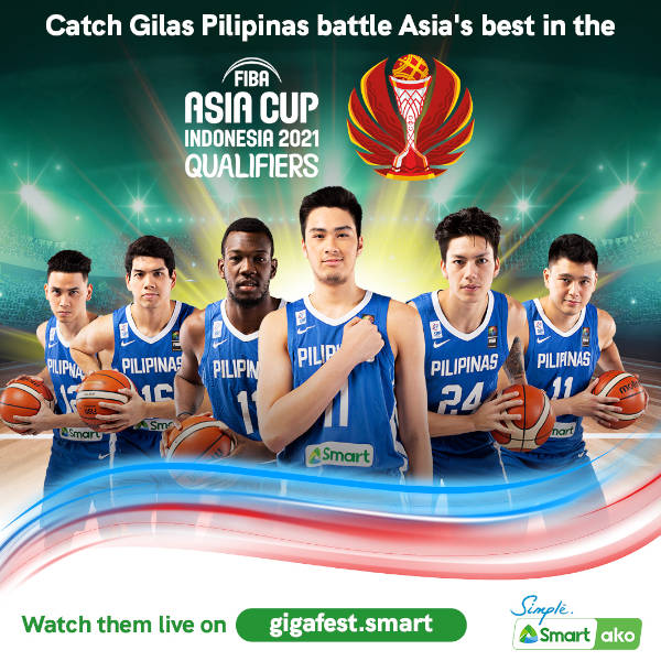 Gilas Pilipinas - FIBA Asia Cup - gigafest.smart 2