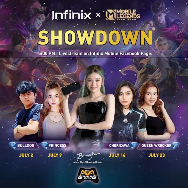 Infinix MLBB Showdon poster