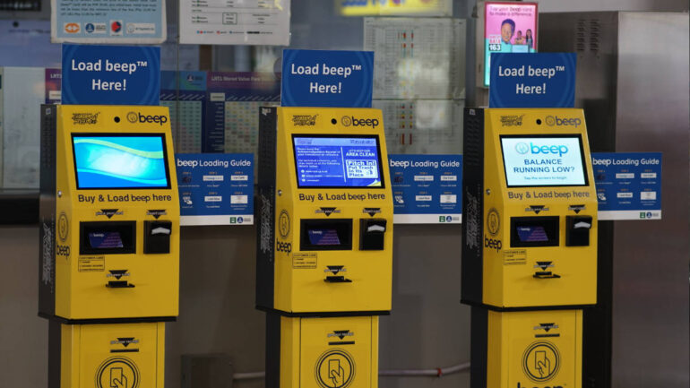 LRT-1 e-tap loading kiosks 2