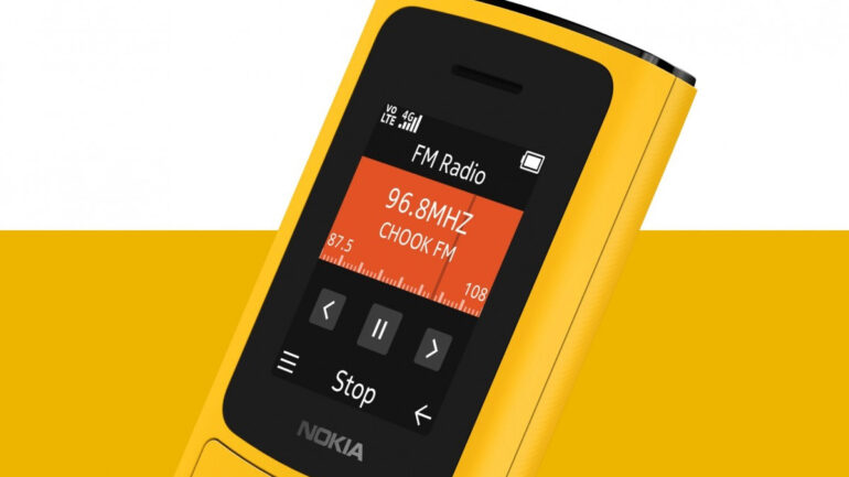 Nokia 110 4G and 105 4G radio