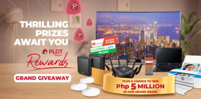 PLDT Home Rewards Grand Giveaway