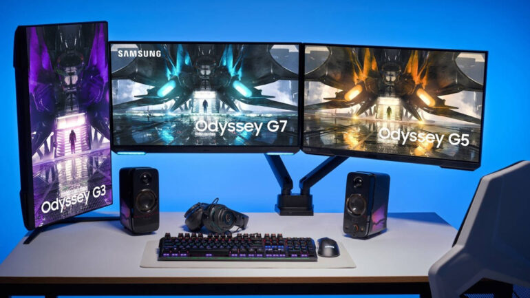 Samsung Odyssey gaming monitors 2021