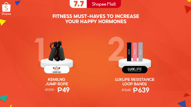 Shopee 7.7 Mid-Year Sale work out