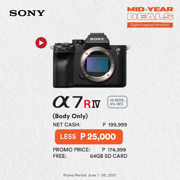 Sony Mid-Year Deals A7RIV
