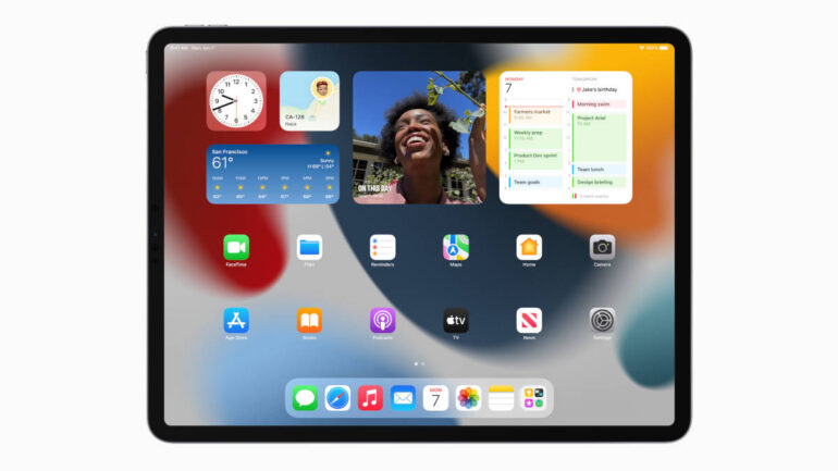 iPadOS 15 Widgets