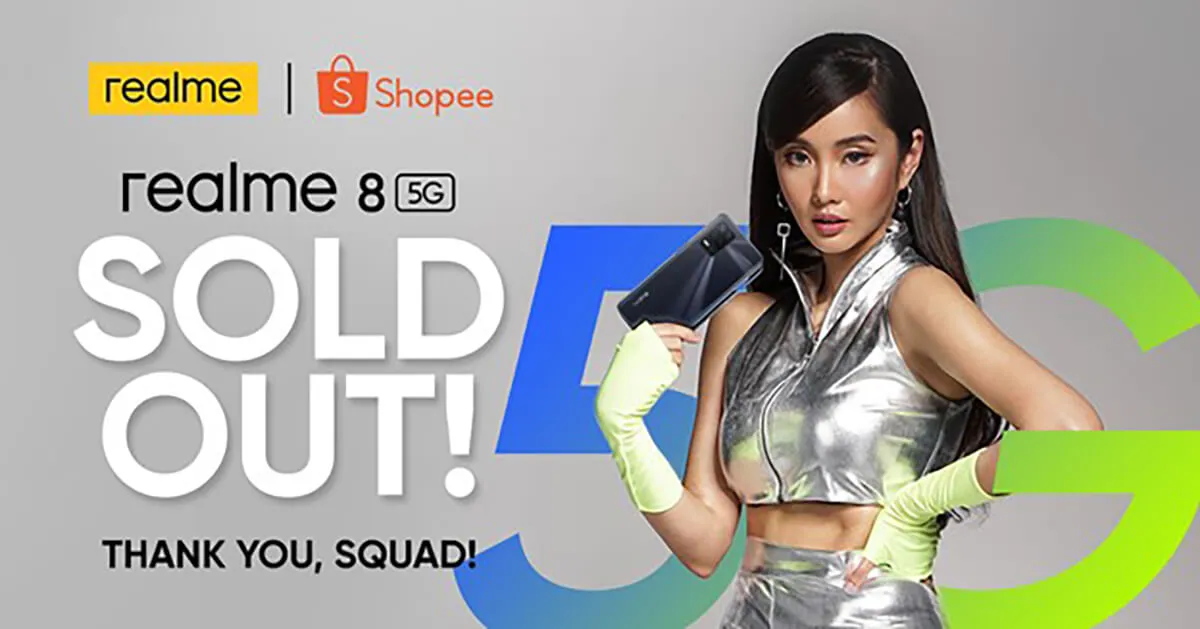 realme 8 5G sold out - 1