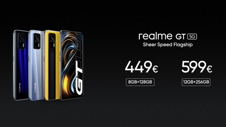 realme GT 5G global launch price