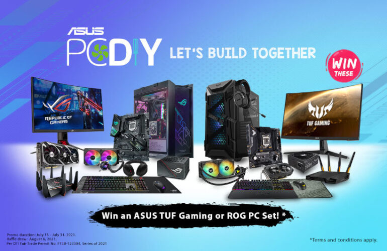 ASUS Let's Build Together PC DIY Campaign