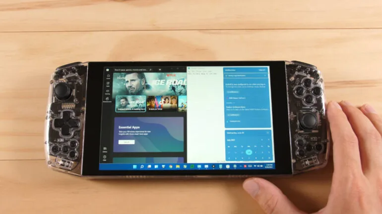 Aya Neo Windows 11 Snap Assist