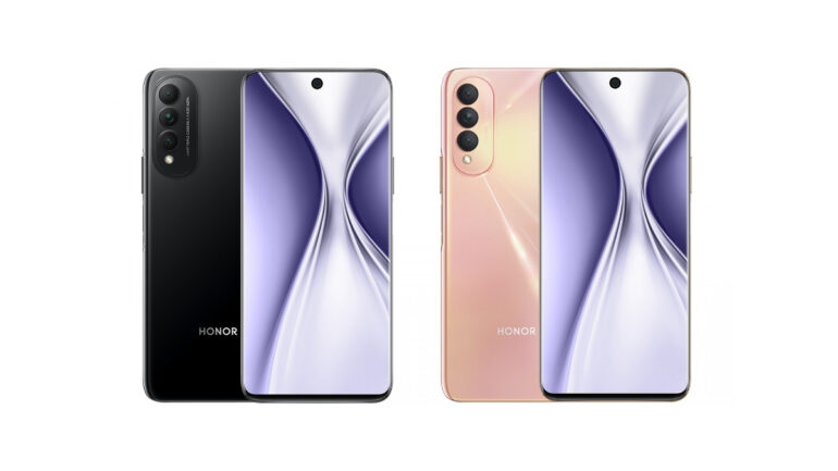 HONOR X20 SE Black and Rose Gold