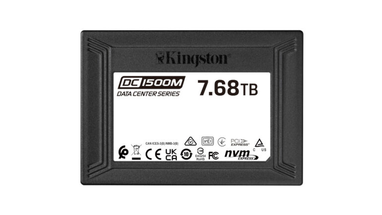 Kingston DC1500M Data Center NVMe SSD
