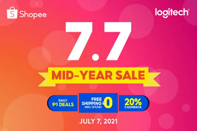 Logitech G Shopee 7.7 Mid-Year Sale