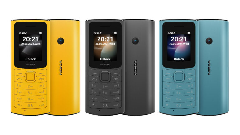 Nokia 110 4G colors