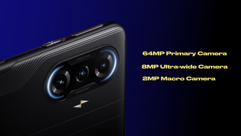 POCO F3 GT cameras