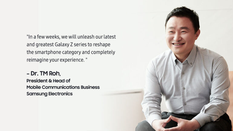 Samsung Dr. TM Roh quote