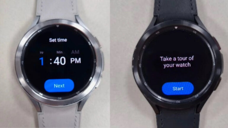 Samsung Galaxy Watch4 Classic live images leaked