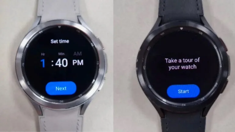 Samsung Galaxy Watch4 Classic live images leaked