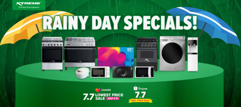 XTREME Appliances Rainy Day Specials