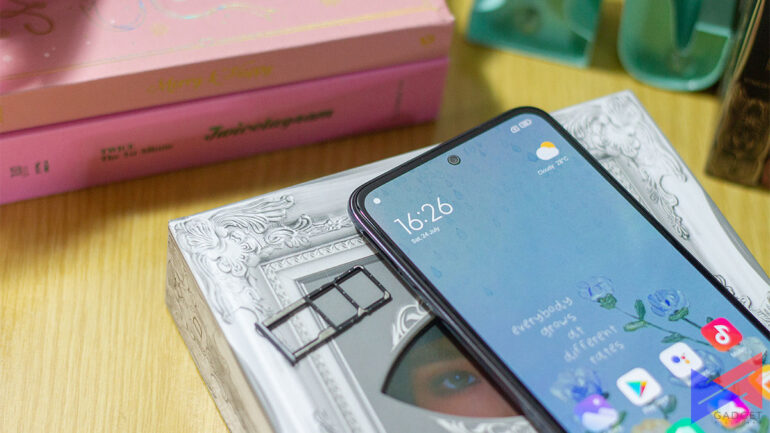 Xiaomi Redmi Note 10S SIM tray