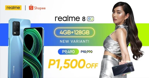 realme 8 5G 4GB + 128GB
