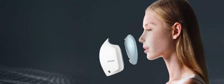 3 LG PuriCare™ Wearable Air Purifier with VoiceON™