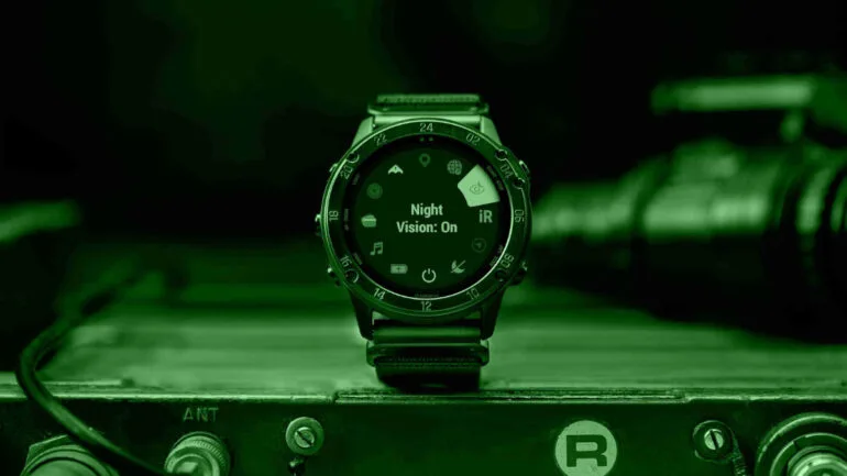 Garmin tactix Delta - Solar Edition night