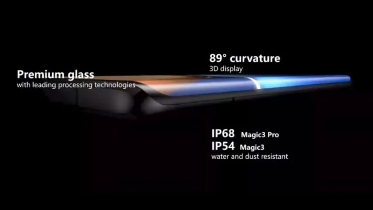 HONOR Magic3 series display