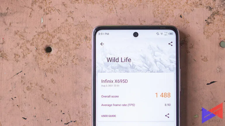 Infinix Note 10 Pro 3DMark Wild LIfe