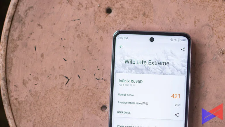 Infinix Note 10 Pro 3DMark Wild LIfe Extreme
