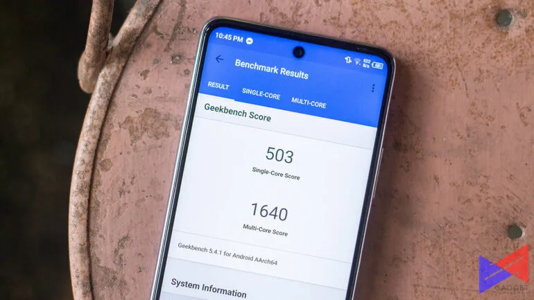 Infinix Note 10 Pro Geekbench