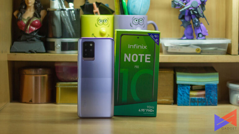Infinix Note 10 Pro first impression box