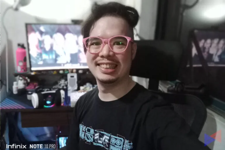 Infinix Note 10 Pro first impression front portrait