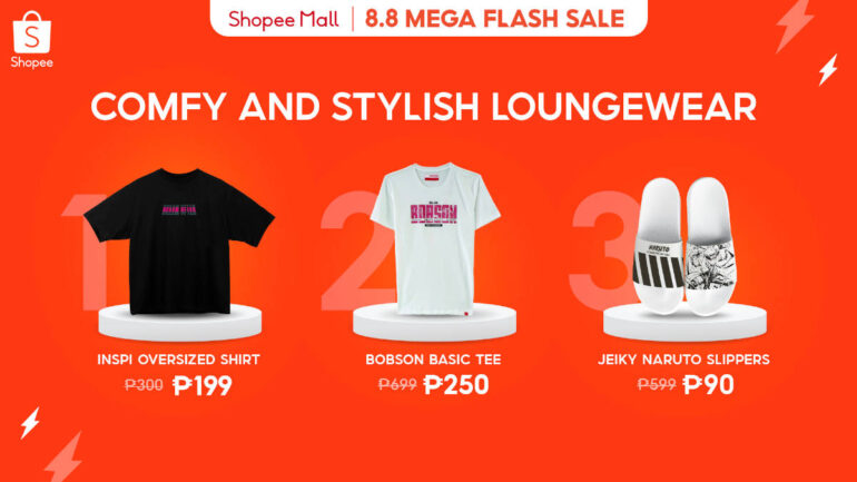 Shopee 8.8 Mega Flash Deals loungewear