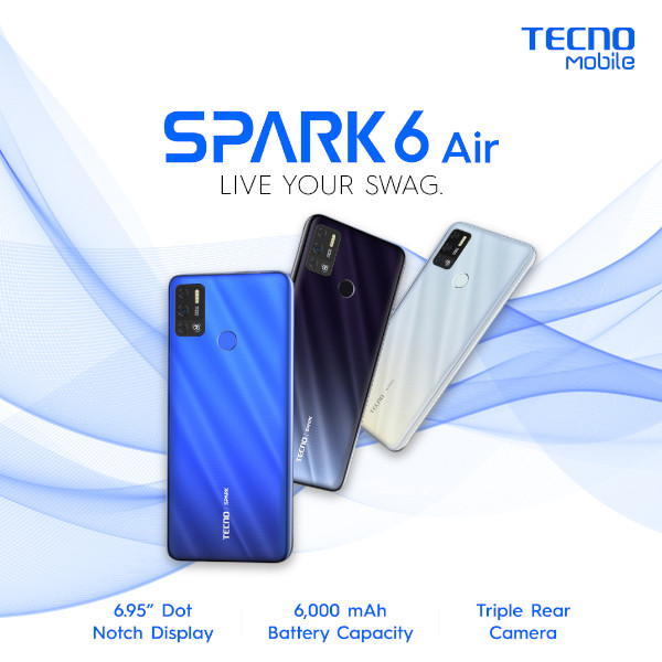 TECNO Spark 6 Air 8.8