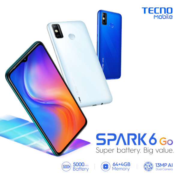TECNO Spark 6 Go 8.8